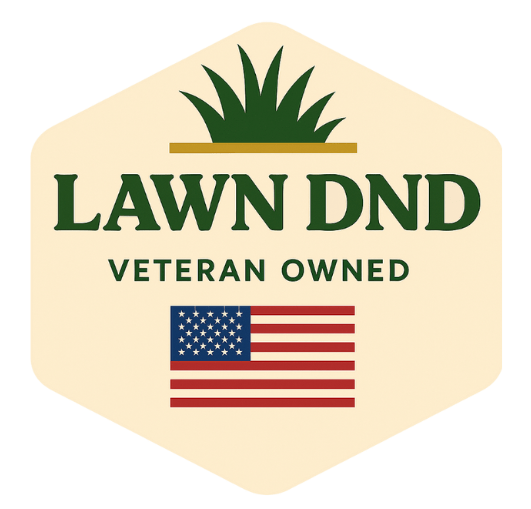 Lawn DND Veteran-Owned Logo